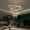 Đèn thả vòng led hiện đại size lớn THD7051T5 VÀNG